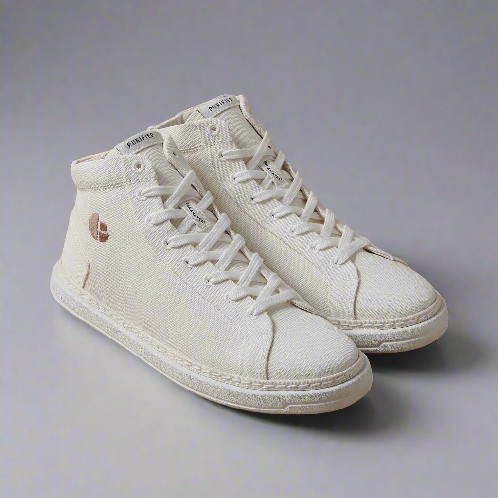 Abaca (High) - Ecru / White