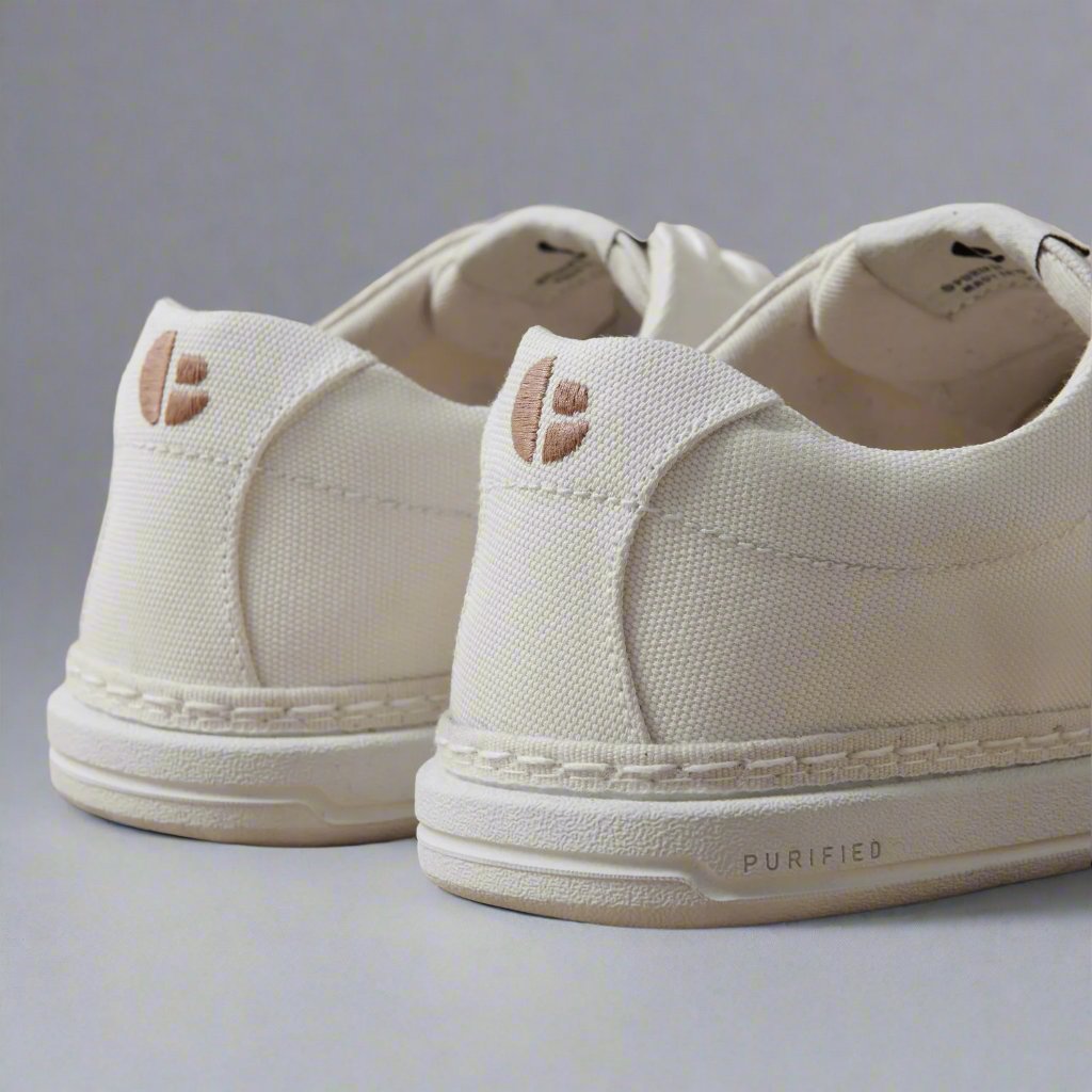 Abaca (Low) - Ecru / White