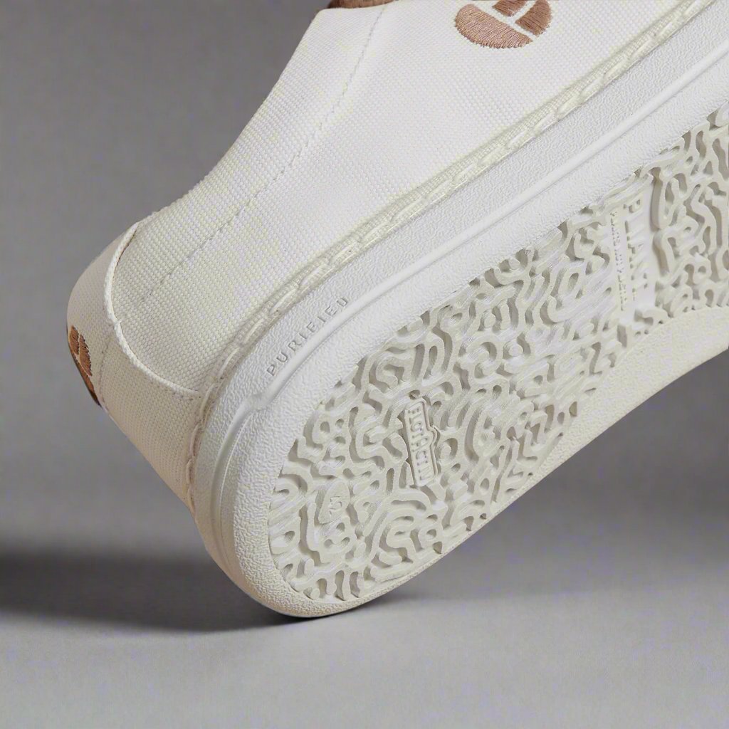 Abaca (Low) - Ecru / White